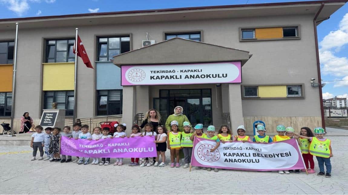 Her çocuk bir fidan, ilk ders yeşil vatan ! 